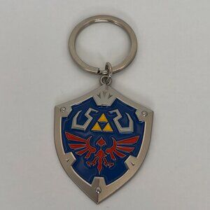Legend Of Zelda Hylian Shield Metal Keychain Ichiban Kuji